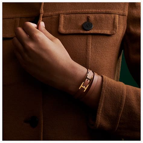 bracelet hermes double tour homme|hermes behapi double tour.